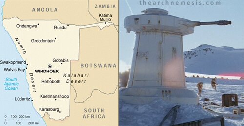 Namibia Hot Gun